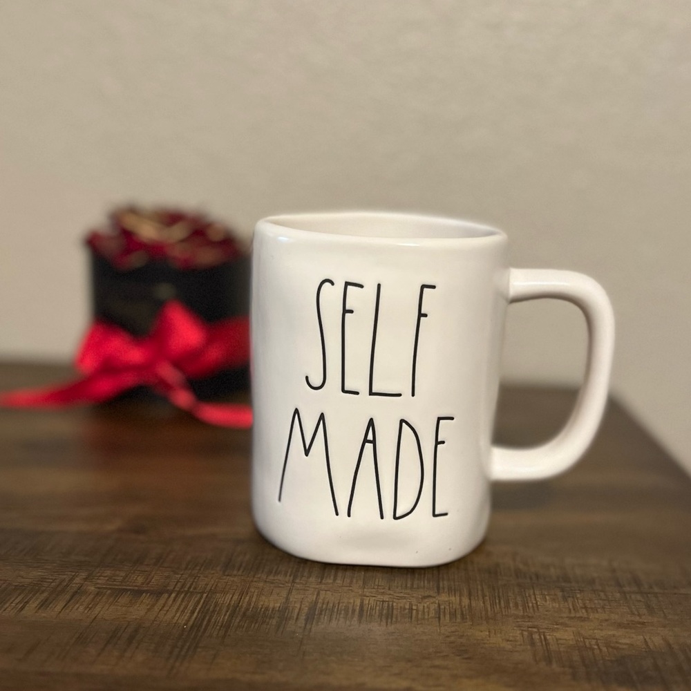 Rae Dunn Mug 💪🏾”Self Made”
